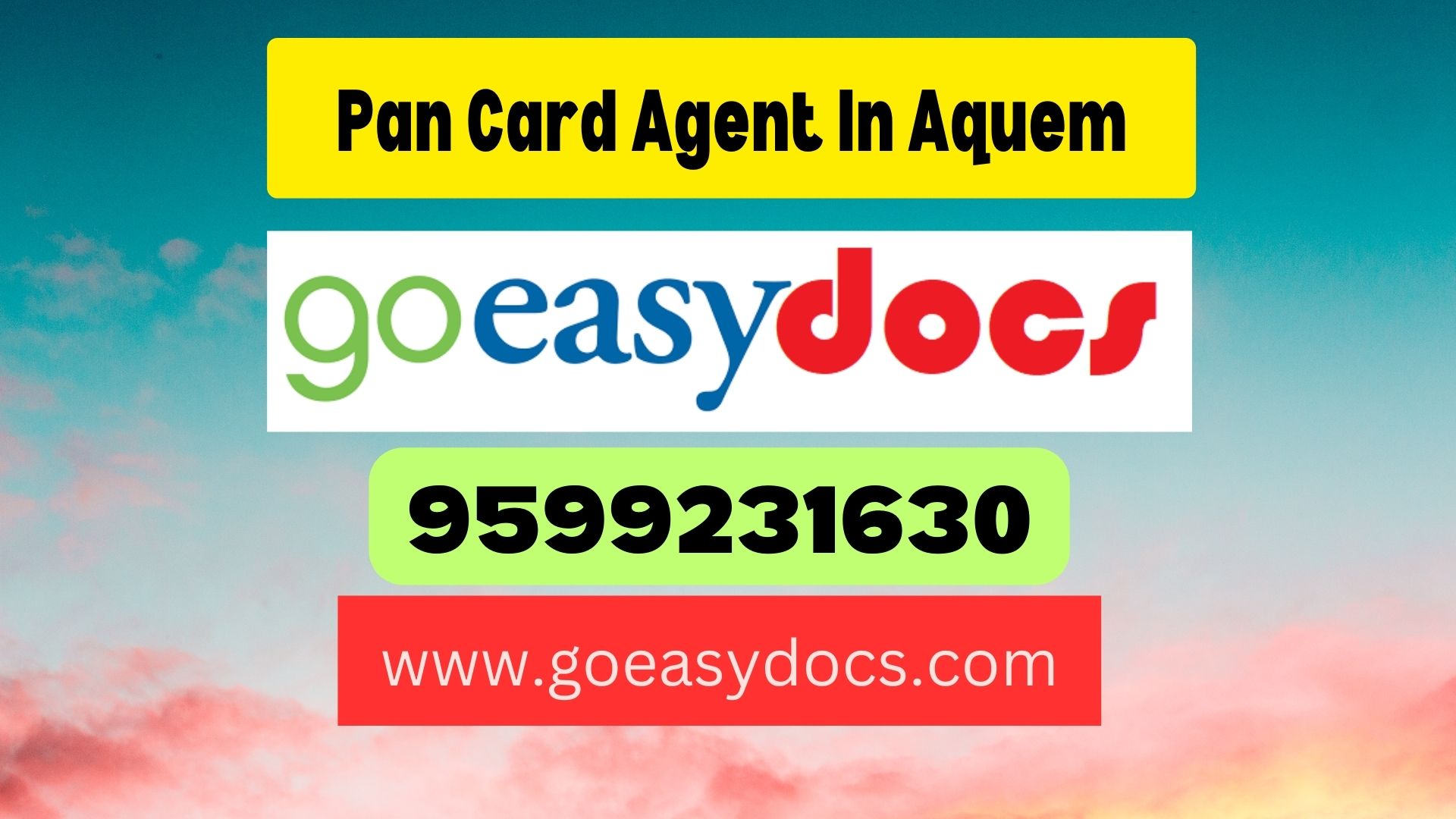 Pan Card Agent Consultant in Aquem 8851415812