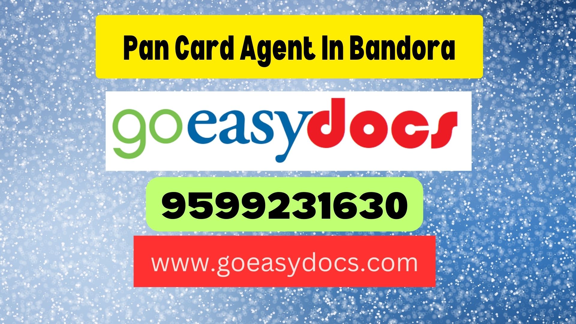 Pan Card Agent Consultant in Bandora 8851415812