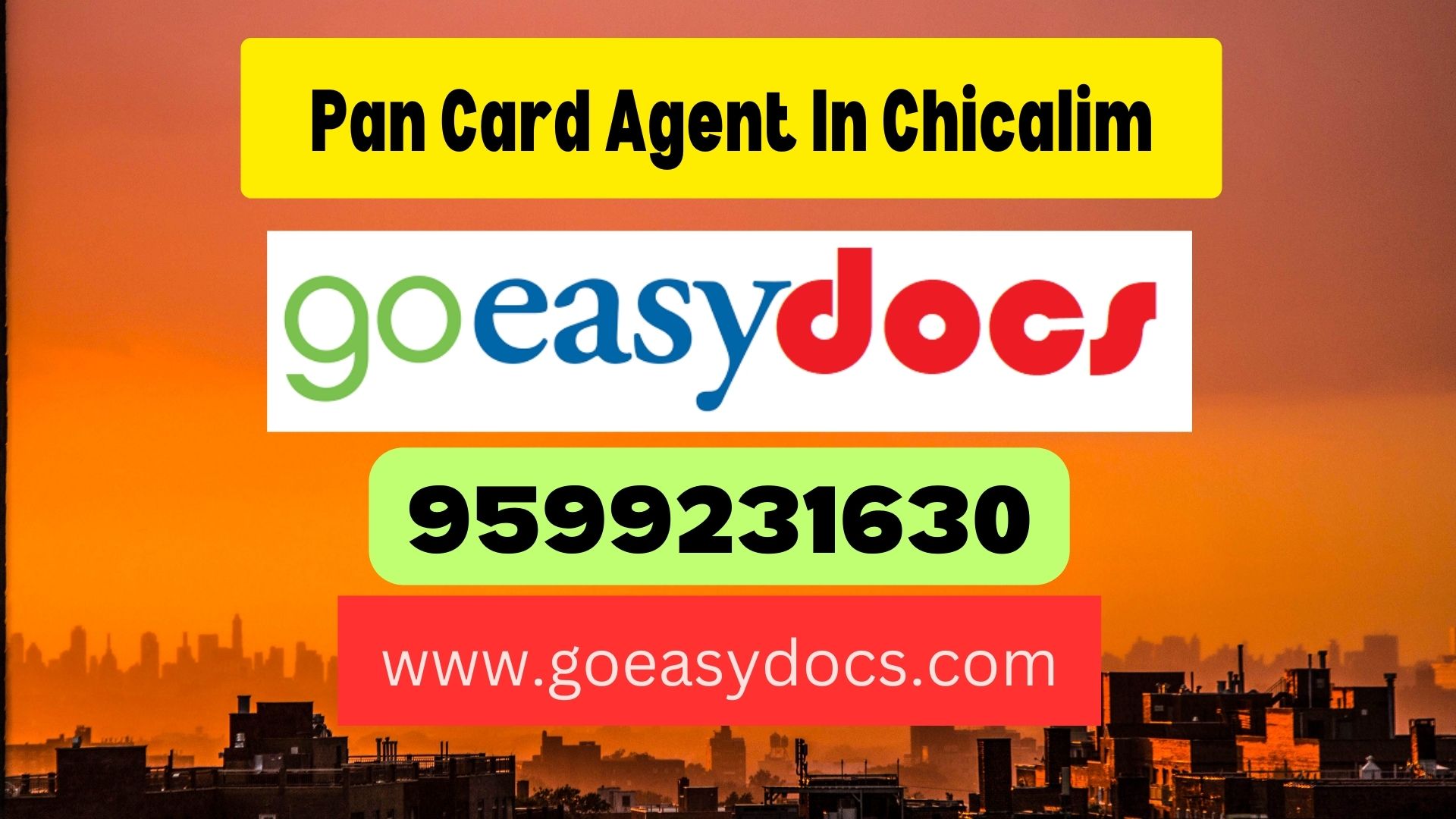 Pan Card Agent Consultant in Chicalim 8851415812