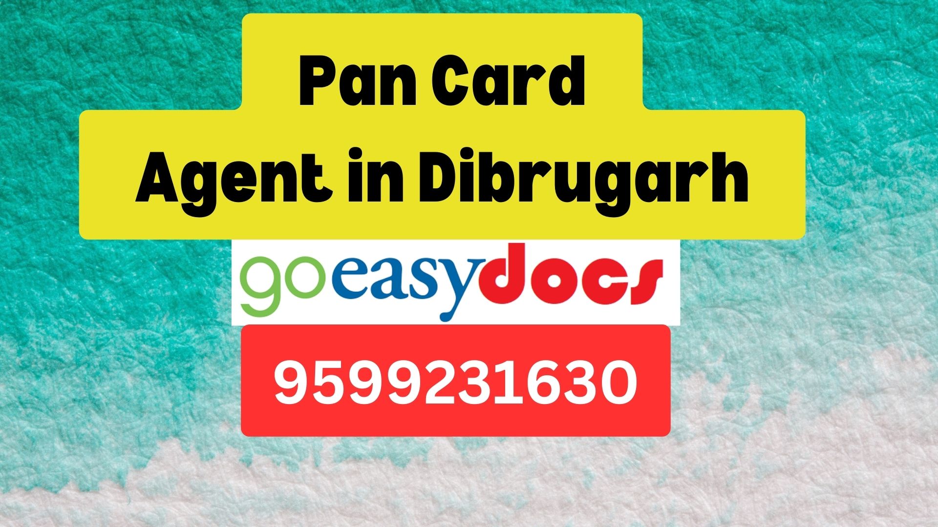 Pan Card Agent Consultant in Dibrugarh  8851415812