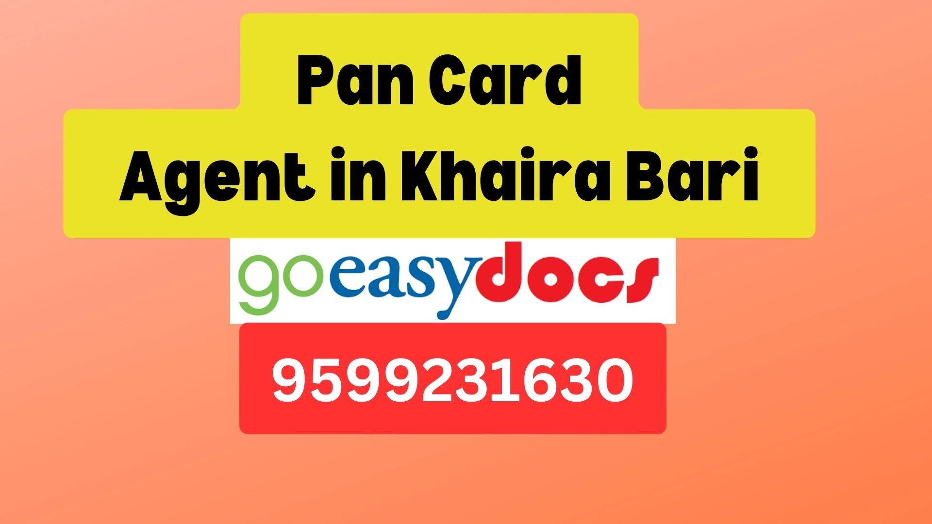 Pan Card Agent Consultant in Khaira Bari  8851415812