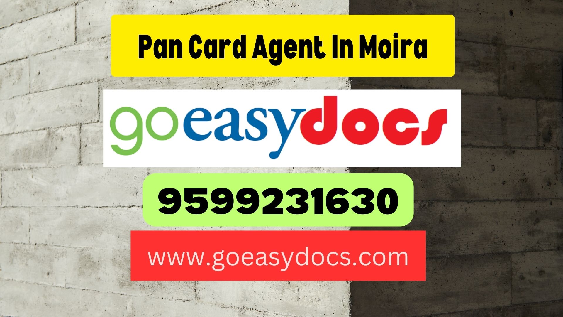 Pan Card Agent Consultant in Moira 8851415812