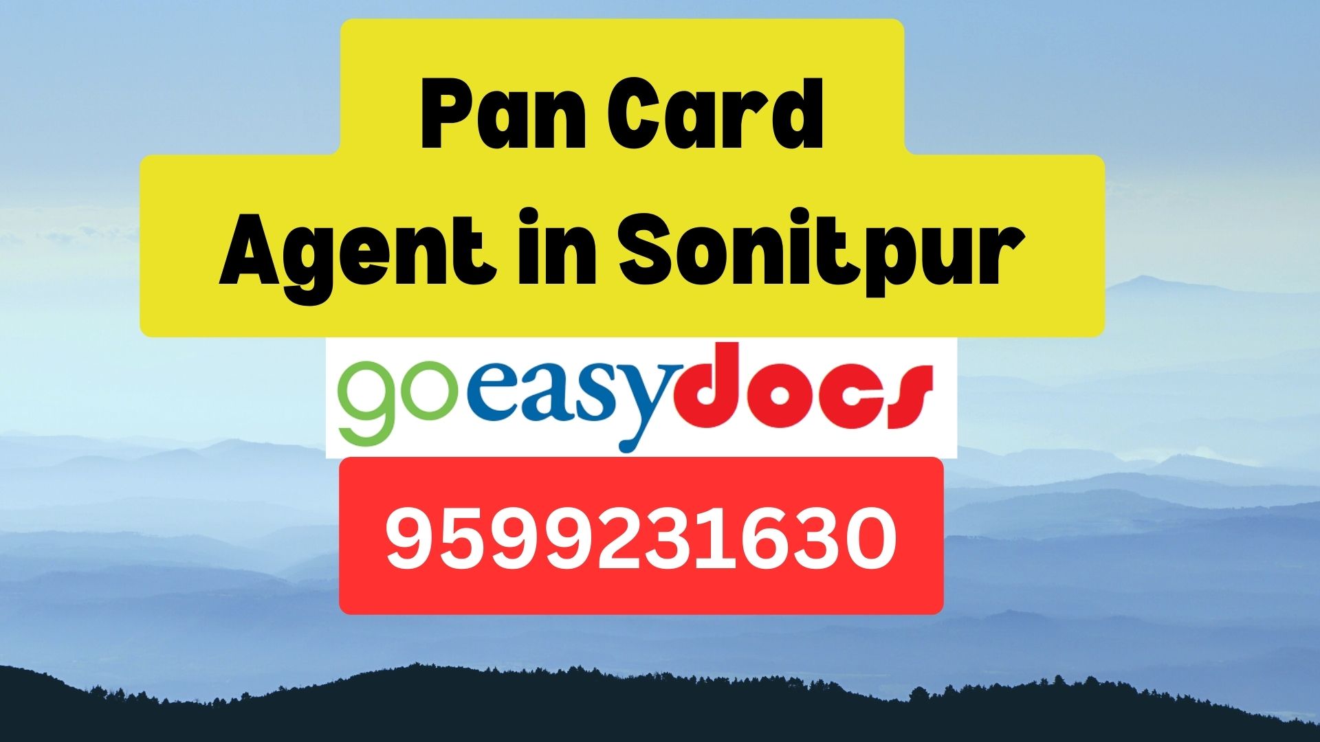 Pan Card Agent Consultant in Sonitpur  8851415812