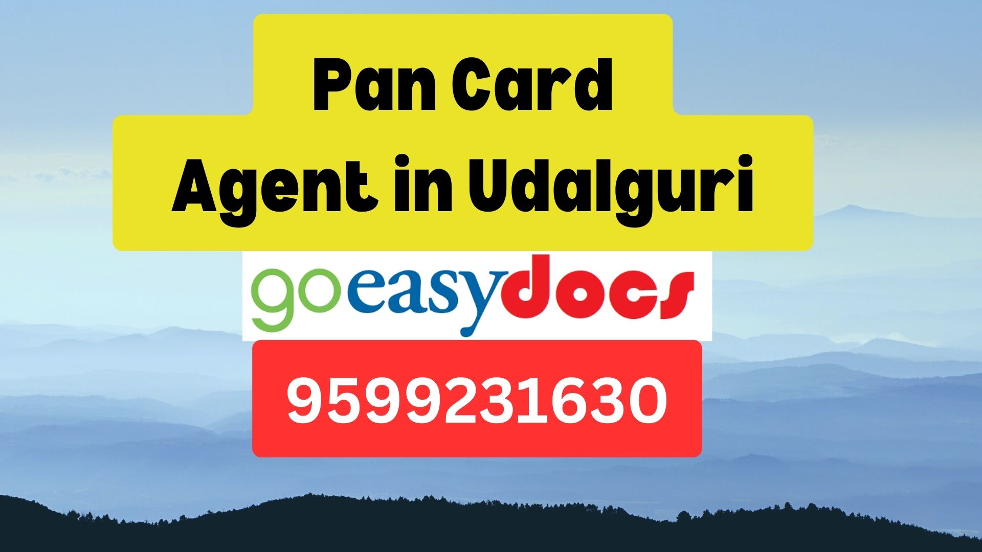 Pan Card Agent Consultant in Udalguri  8851415812