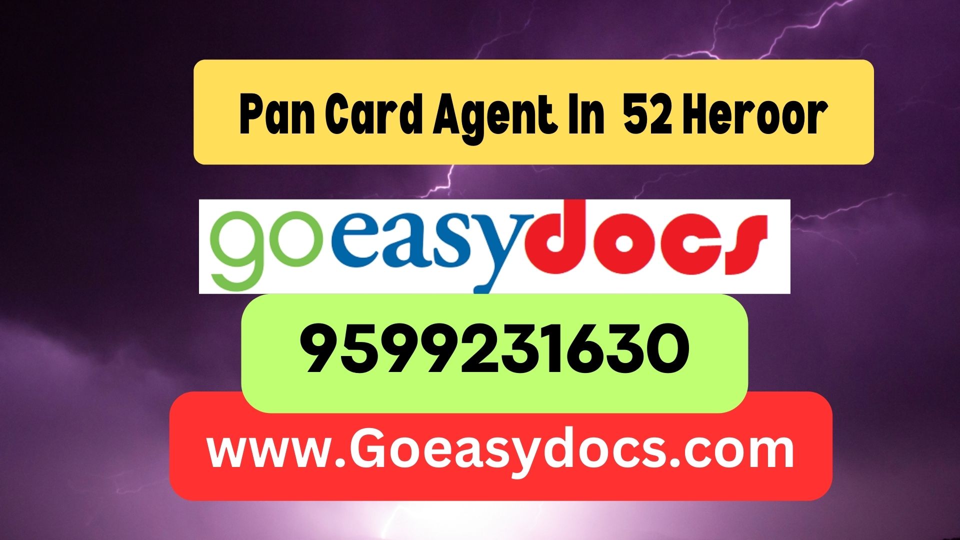 Pan Card Agent Consultant in 52 Heroor 8851415812