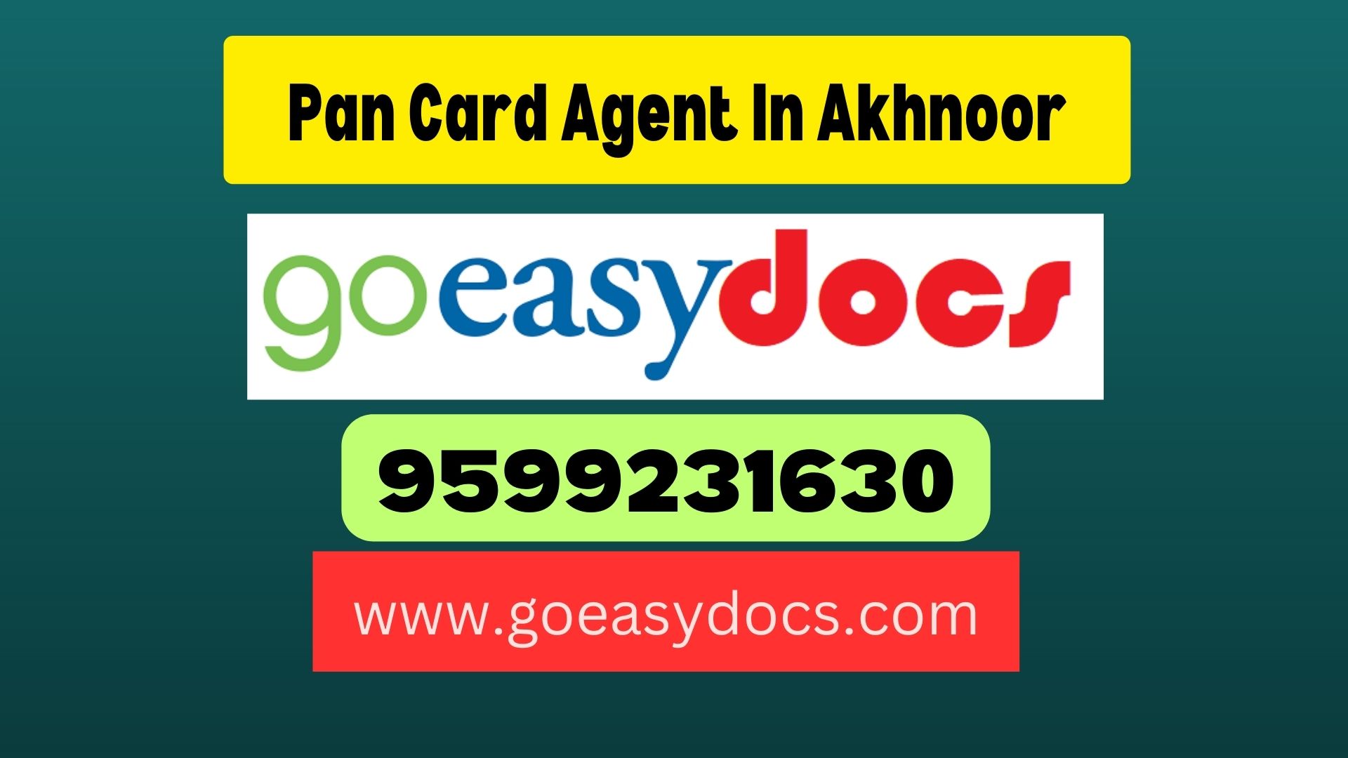 Pan Card Agent Consultant in Akhnoor 8851415812