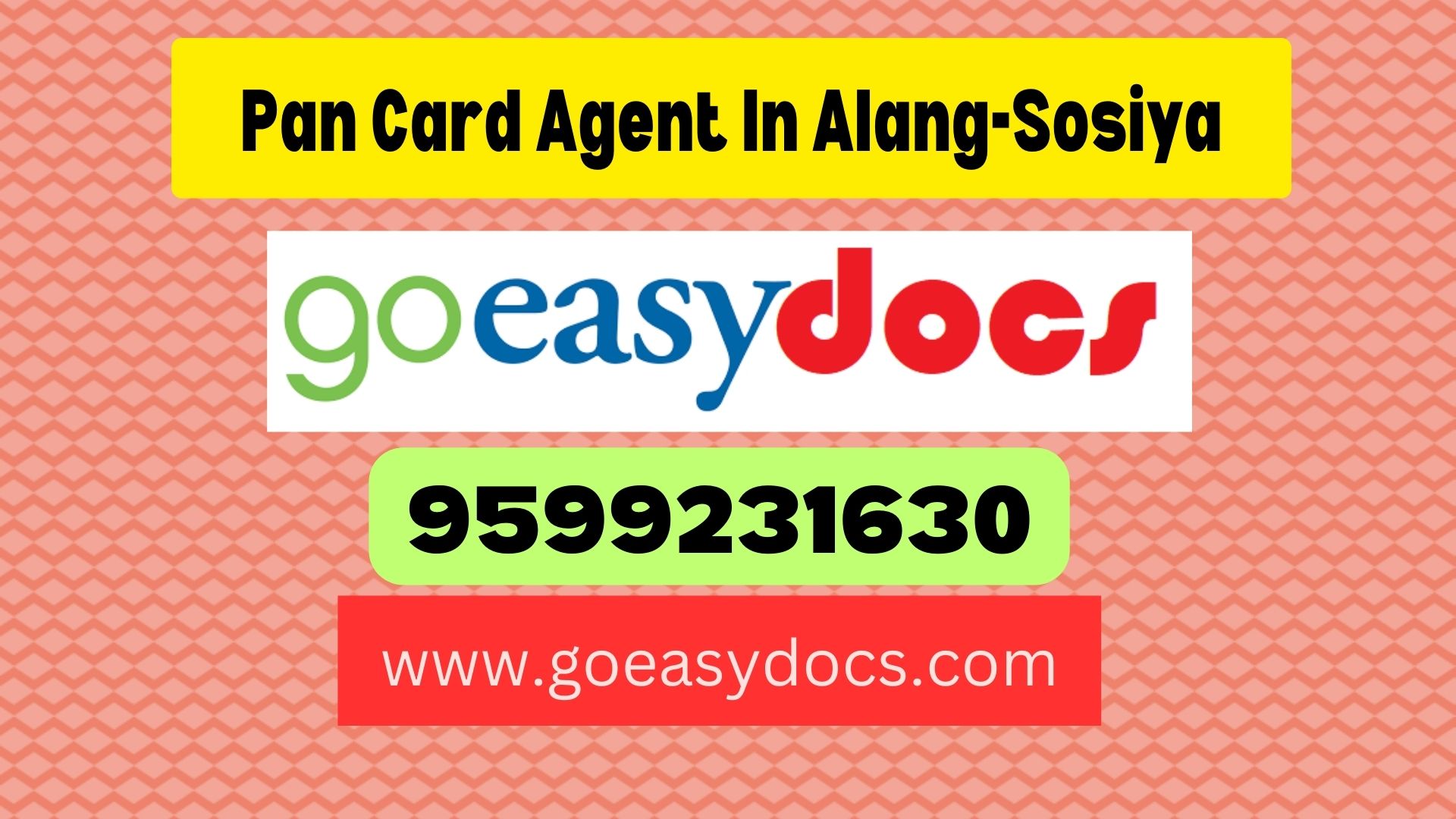 Pan Card Agent Consultant in Alang-Sosiya 8851415812