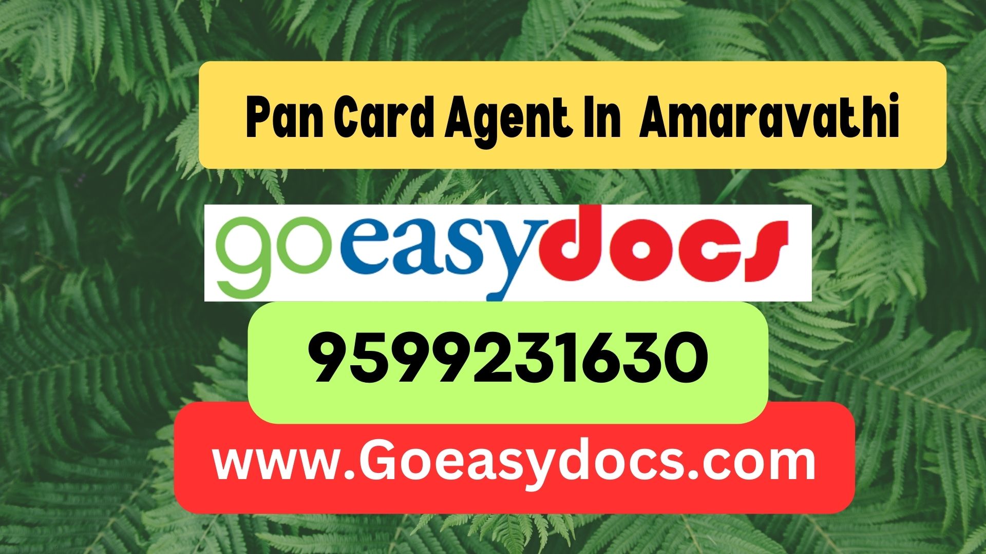 Pan Card Agent Consultant in Amaravathi 8851415812