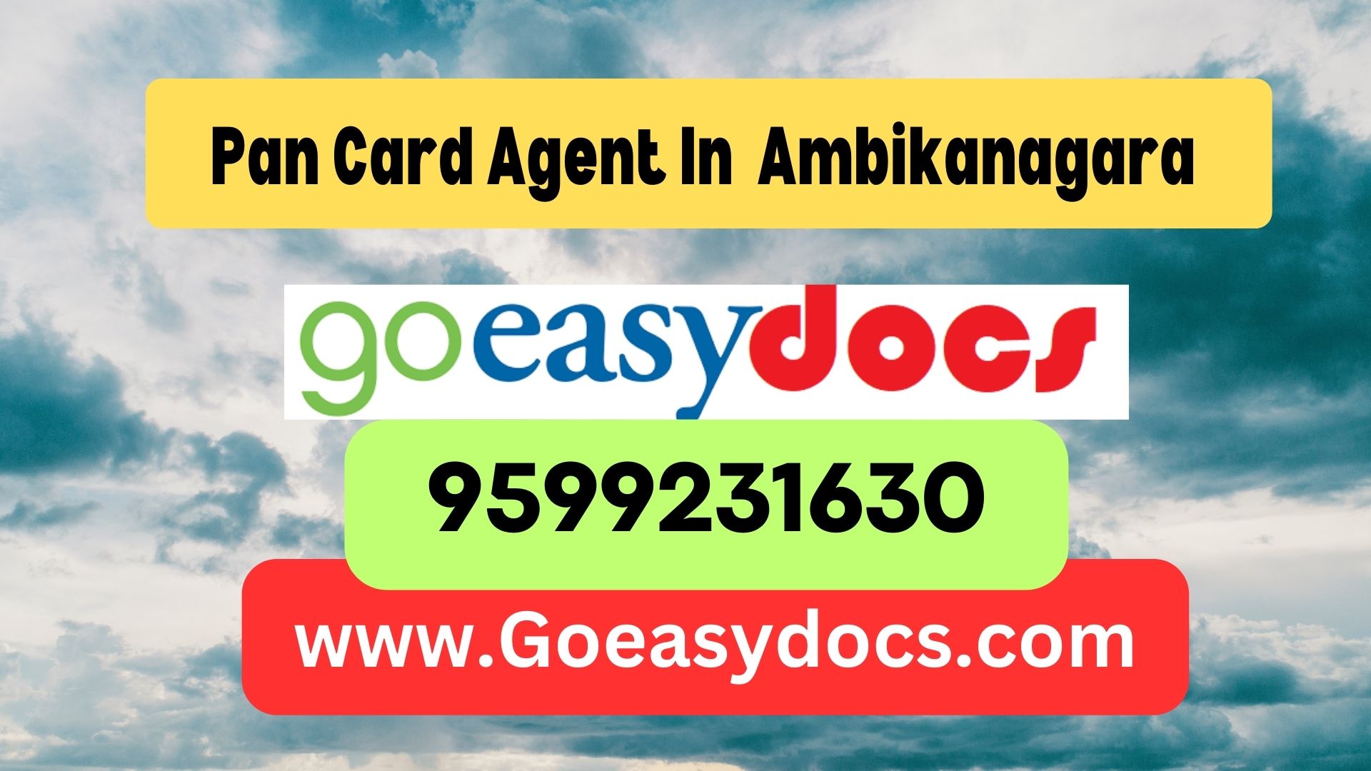 Pan Card Agent Consultant in Ambikanagara 8851415812