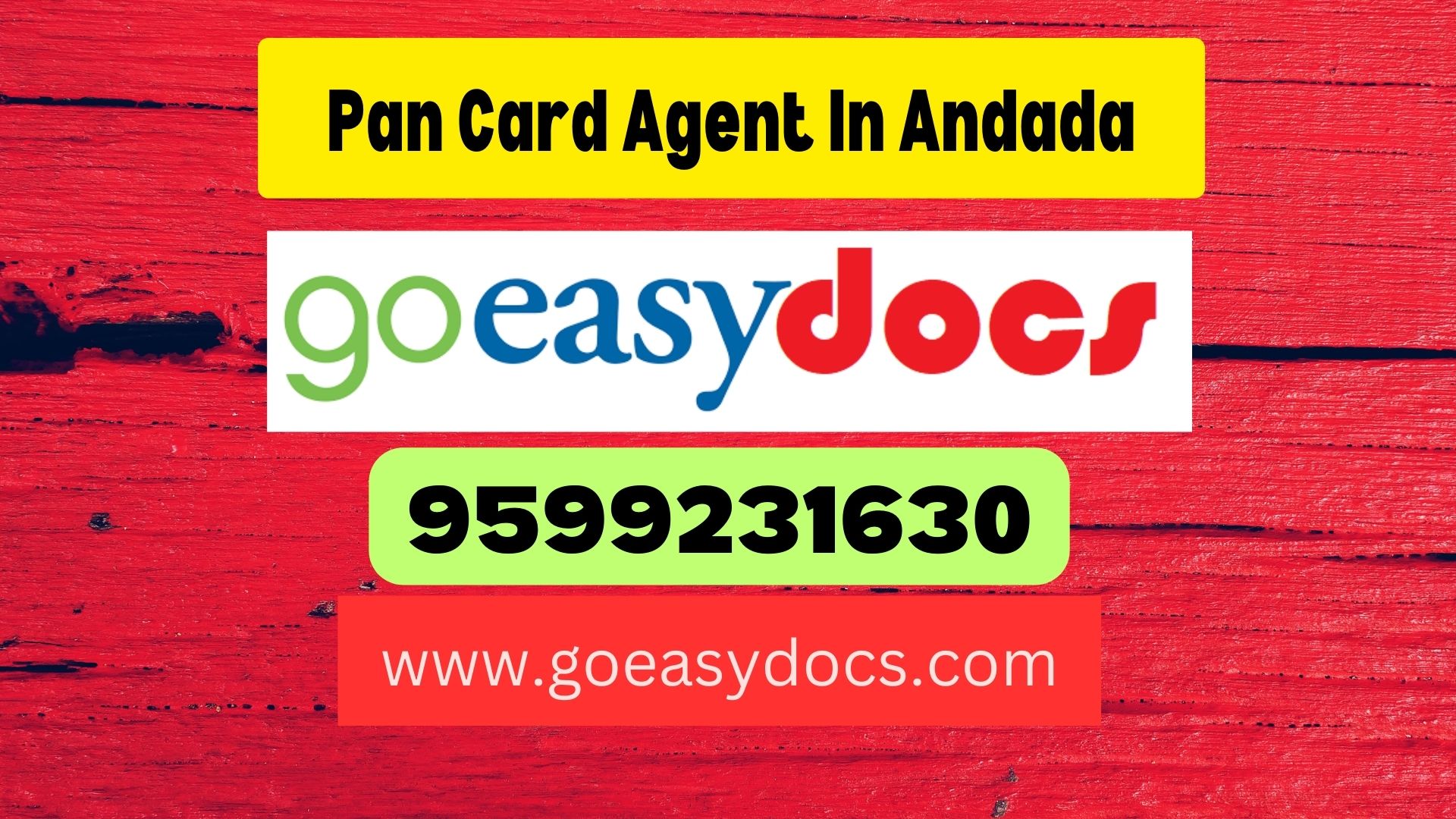 Pan Card Agent Consultant in Andada 8851415812