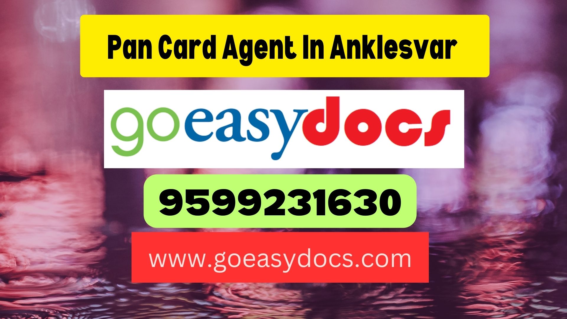 Pan Card Agent Consultant in Anklesvar  8851415812