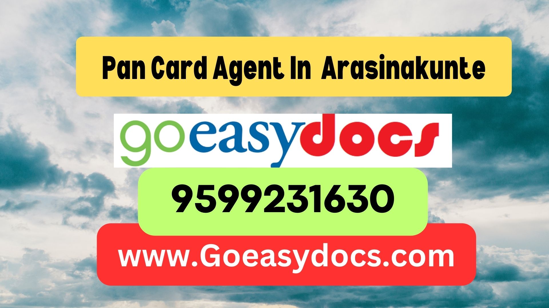 Pan Card Agent Consultant in Arasinakunte 8851415812