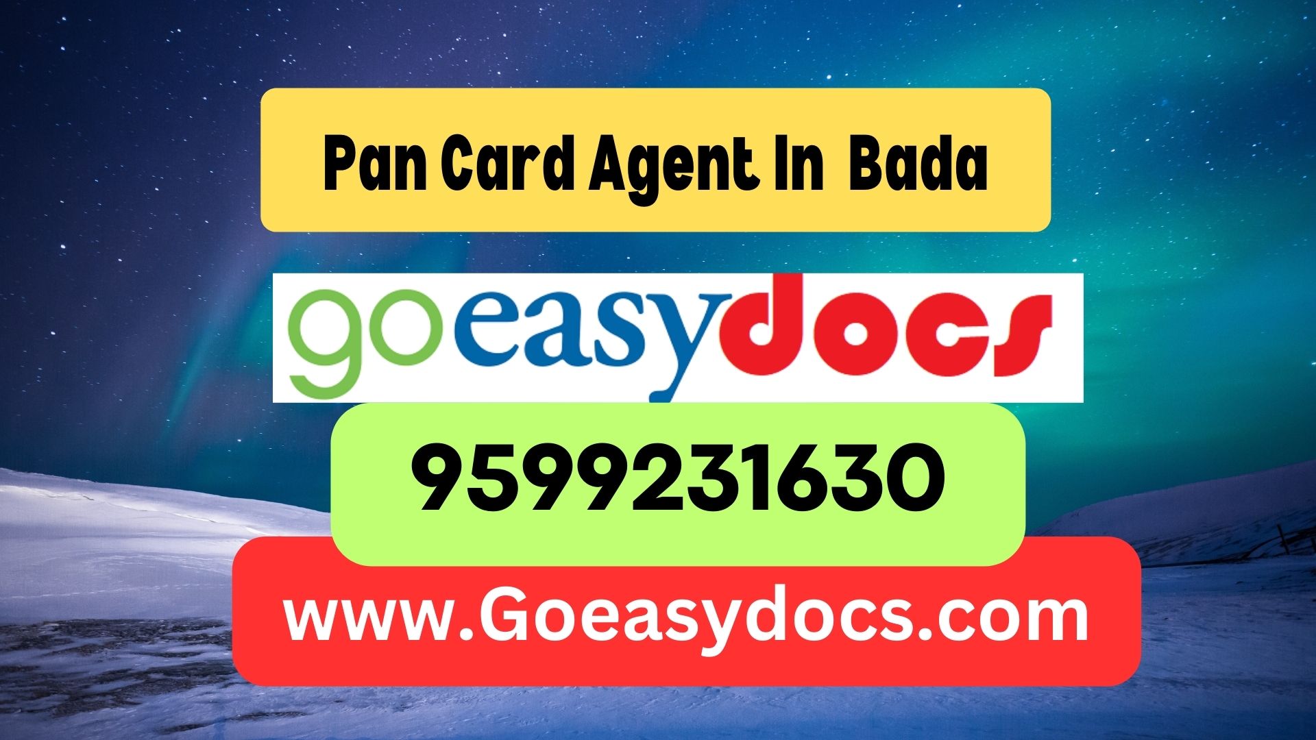 Pan Card Agent Consultant in Bada 8851415812