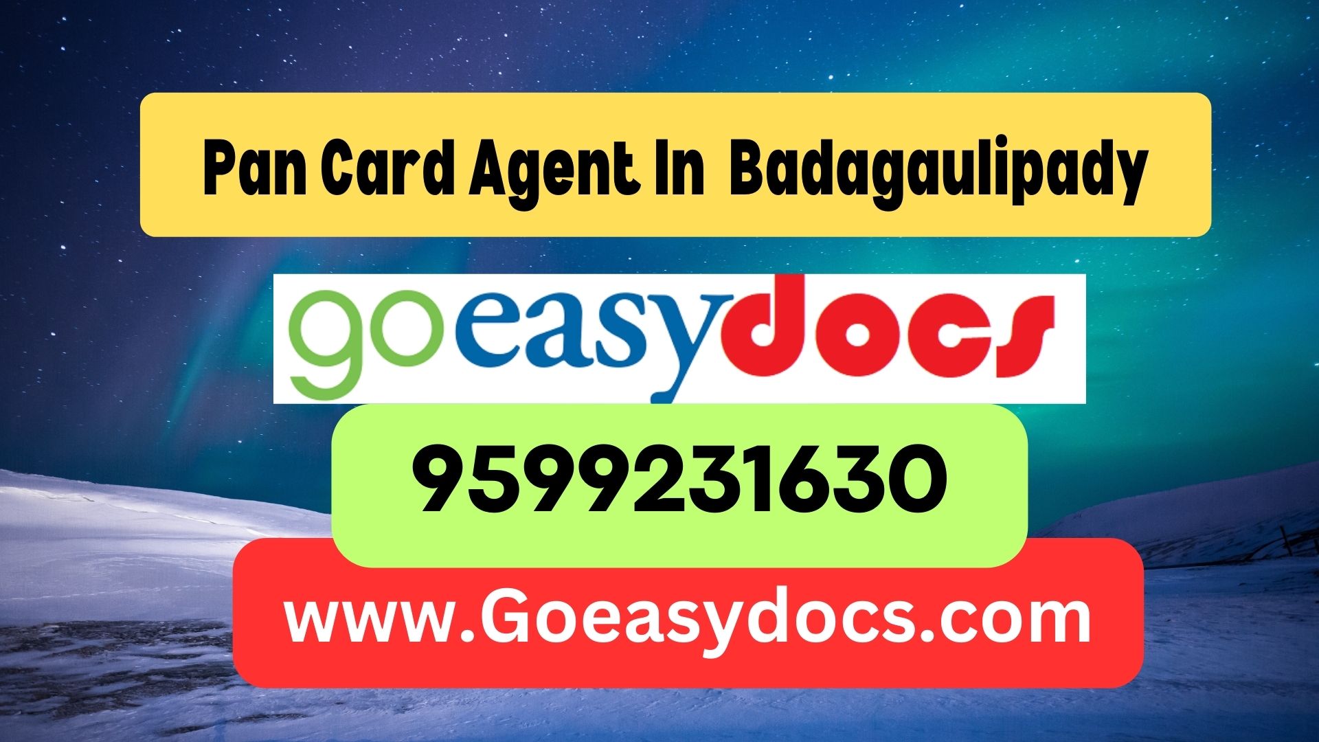 Pan Card Agent Consultant in Badagaulipady 8851415812