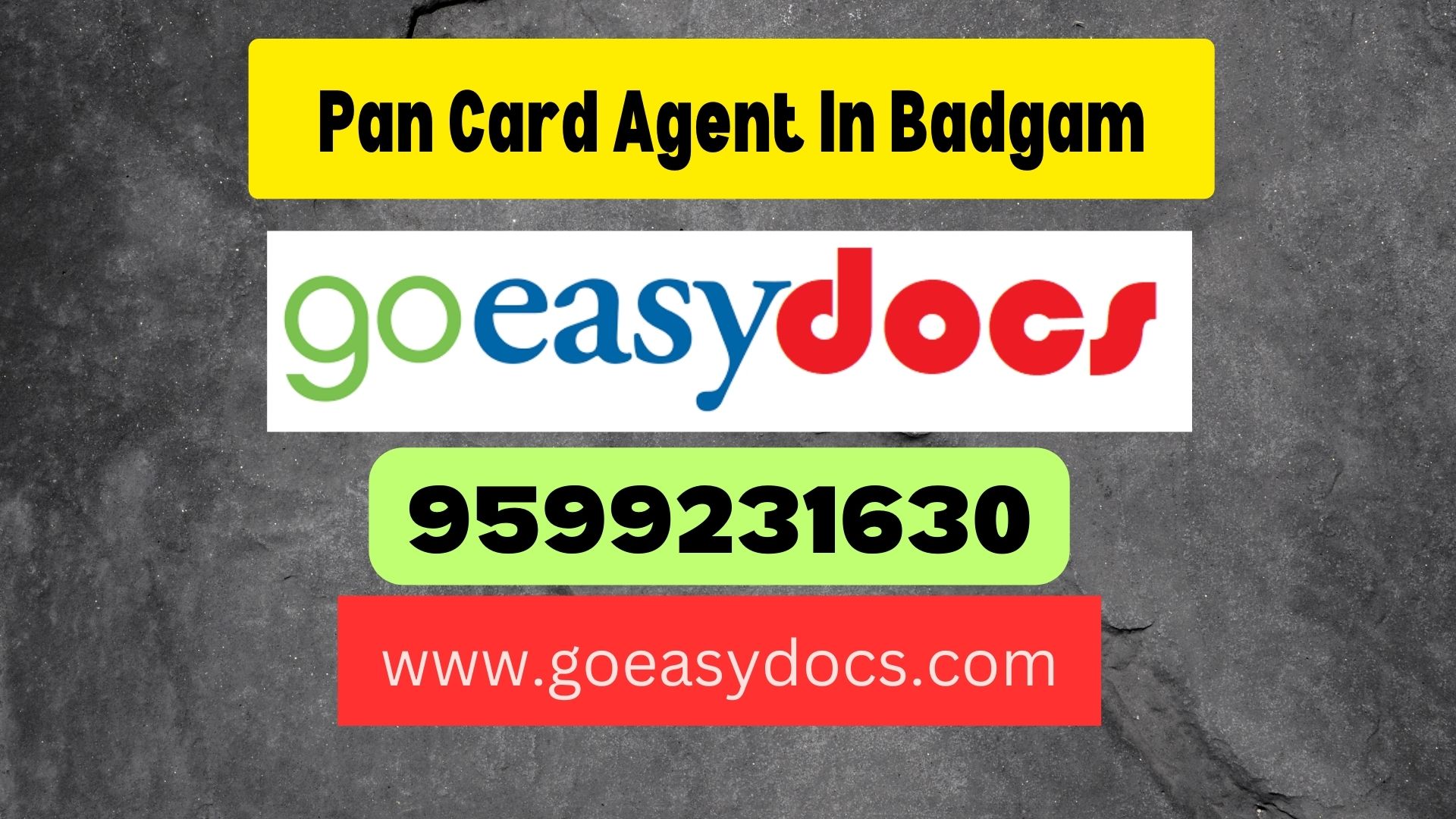 Pan Card Agent Consultant in Badgam 8851415812