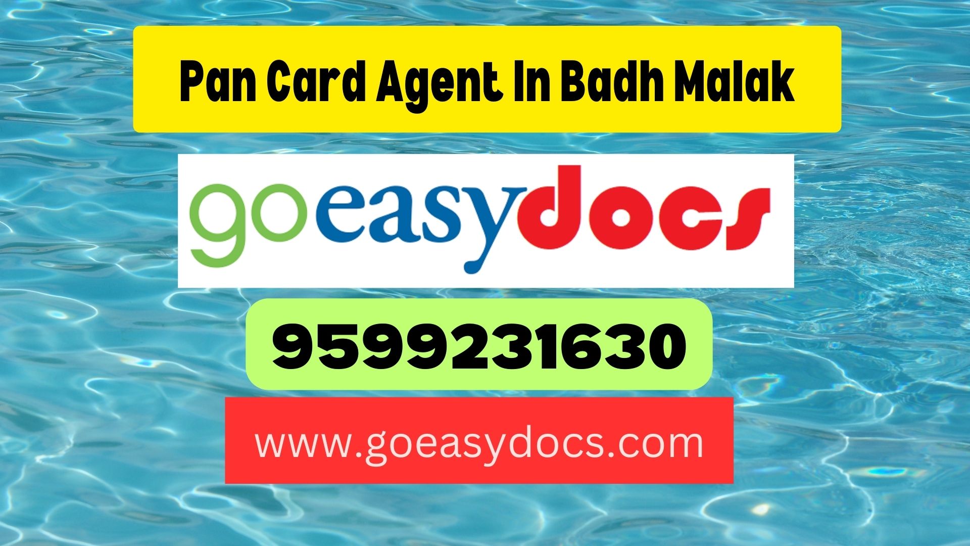 Pan Card Agent Consultant in Badh Malak 8851415812