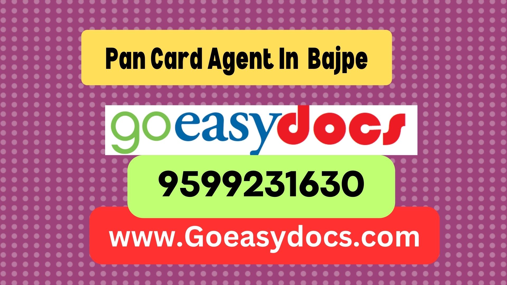 Pan Card Agent Consultant in Bajpe 8851415812