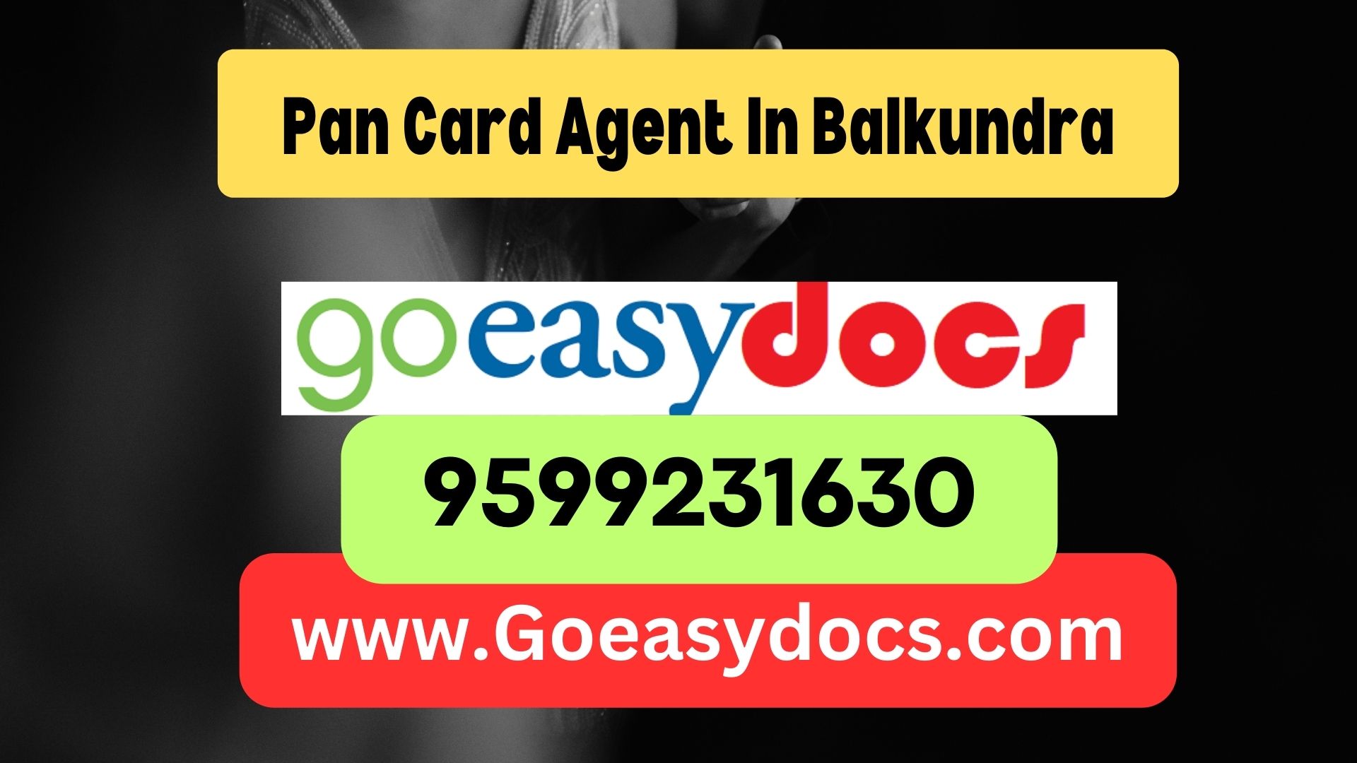 Pan Card Agent Consultant in Balkundra 8851415812