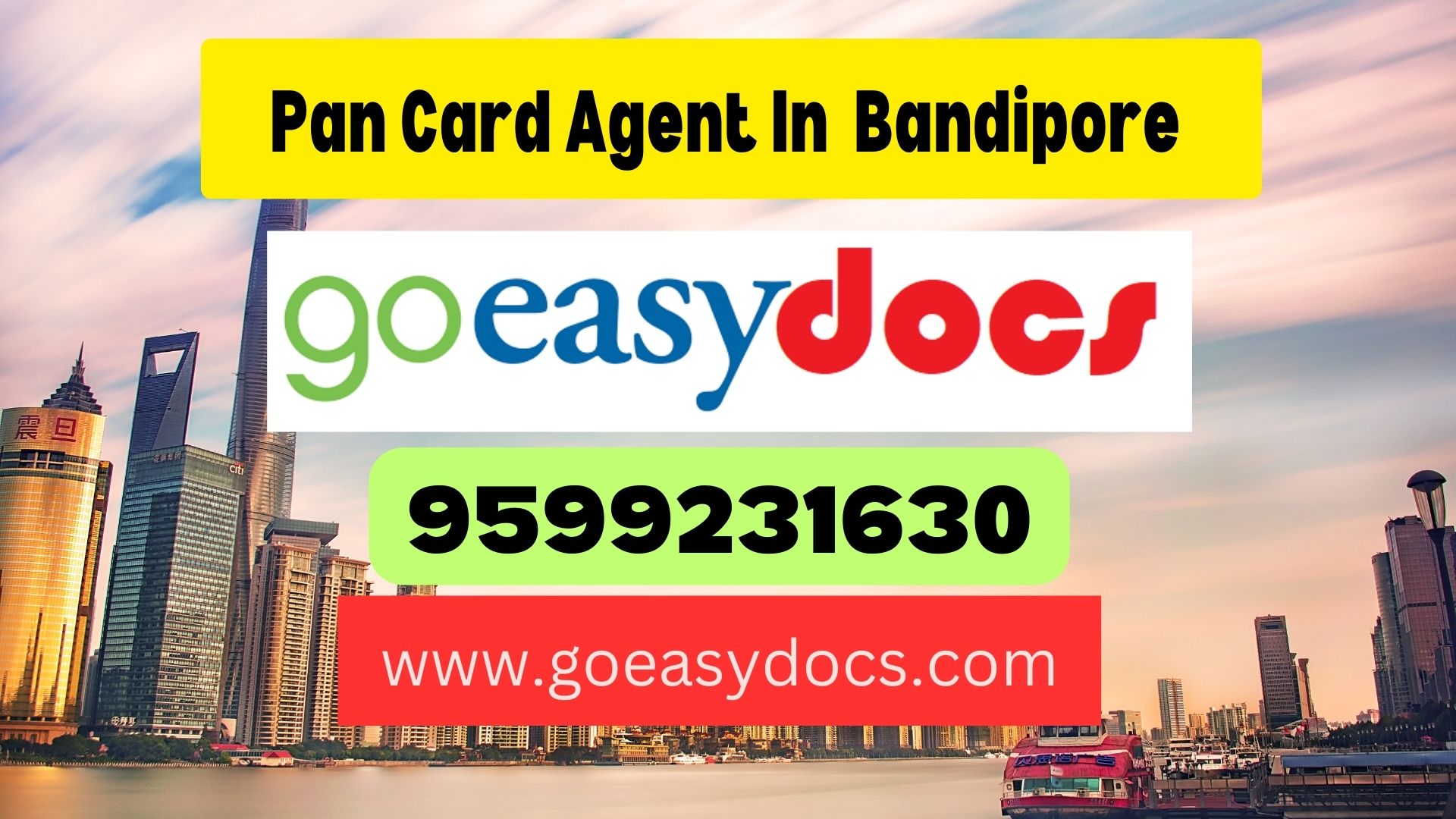 Pan Card Agent Consultant in Bandipore 8851415812