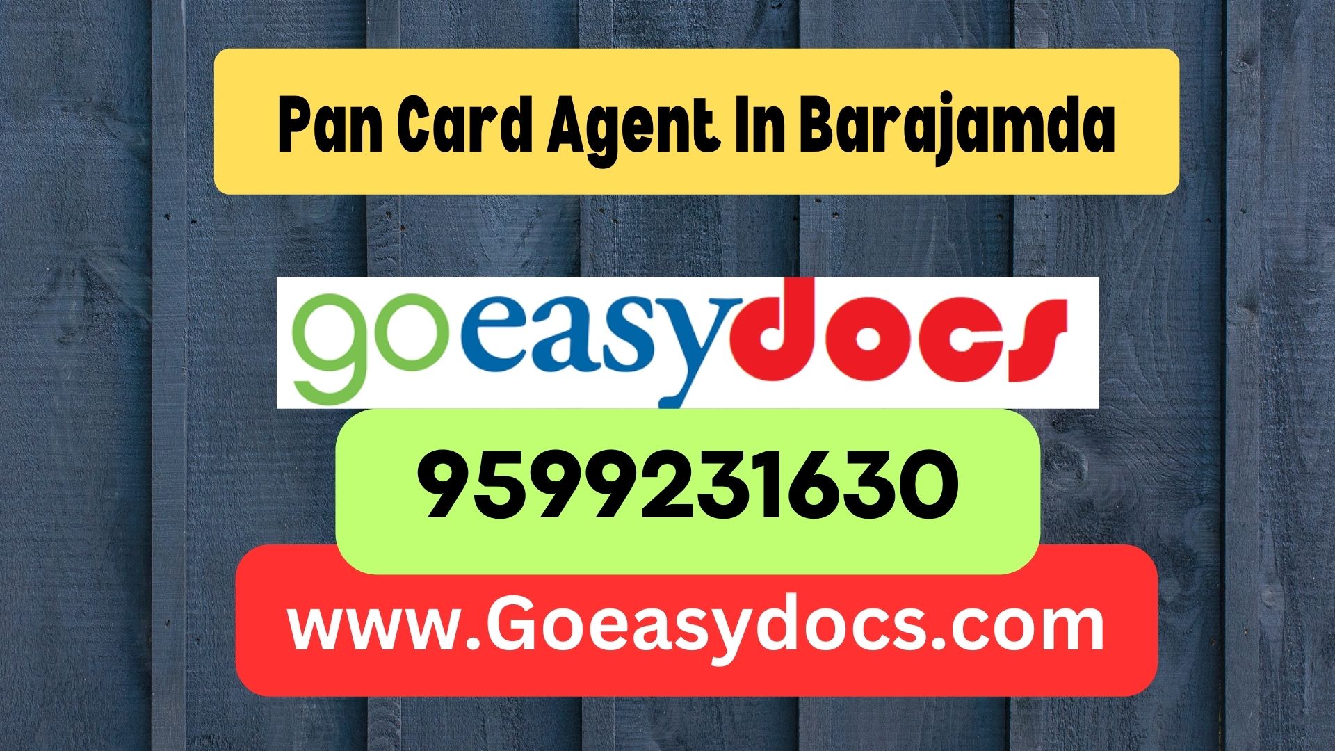 Pan Card Agent Consultant in Barajamda 8851415812