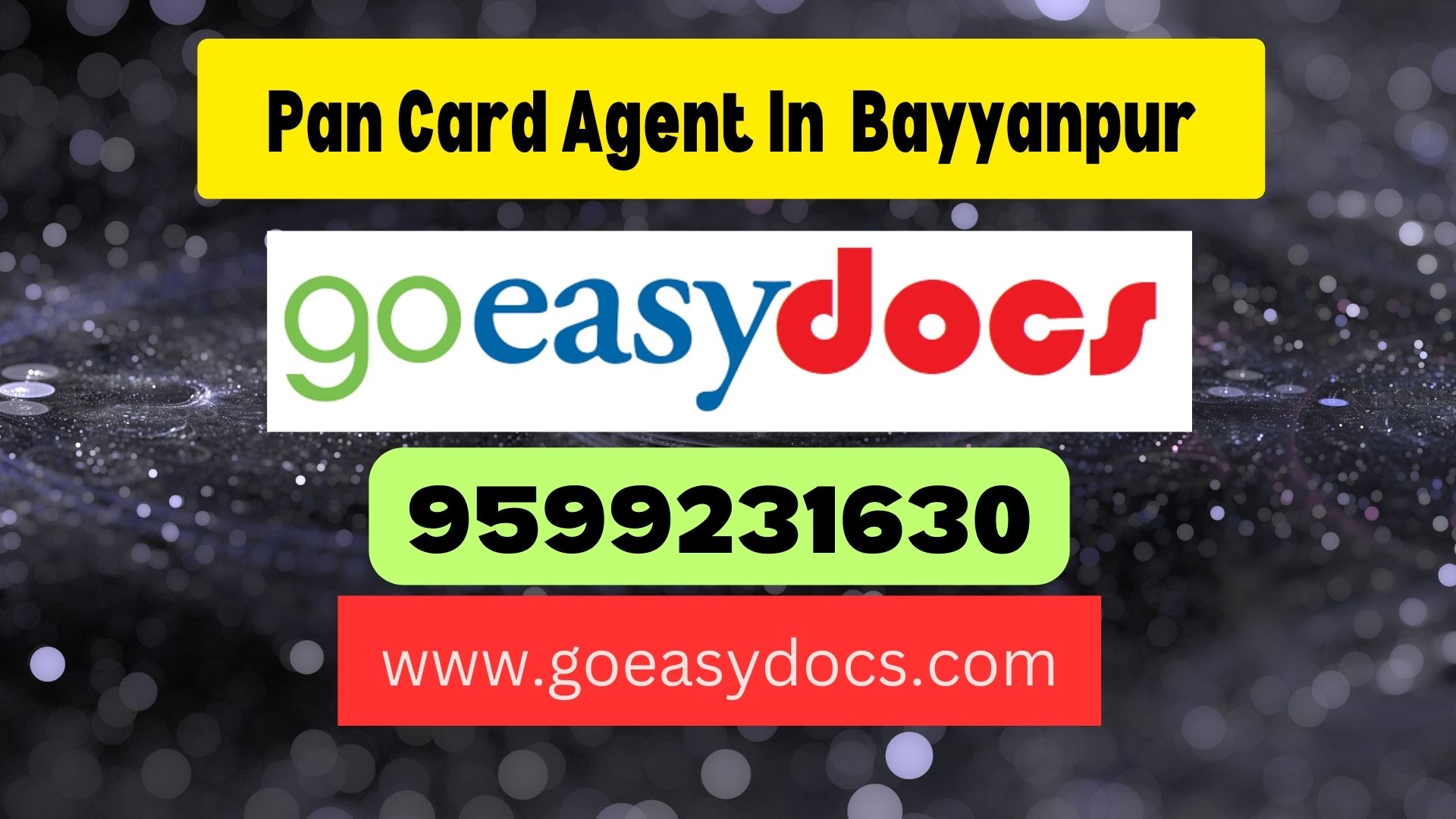Pan Card Agent Consultant in Bayyanpur 8851415812