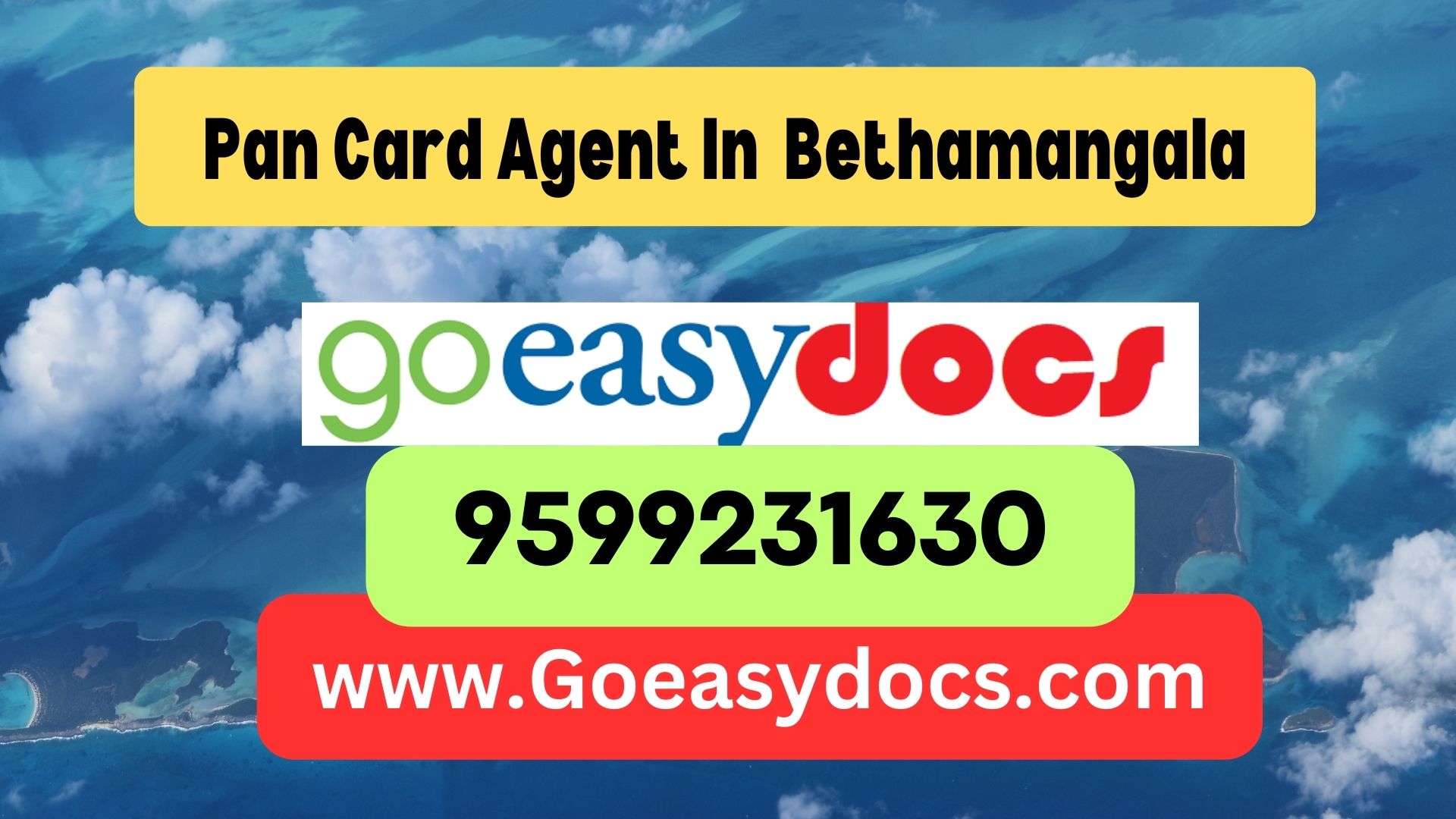 Pan Card Agent Consultant in Bethamangala 8851415812