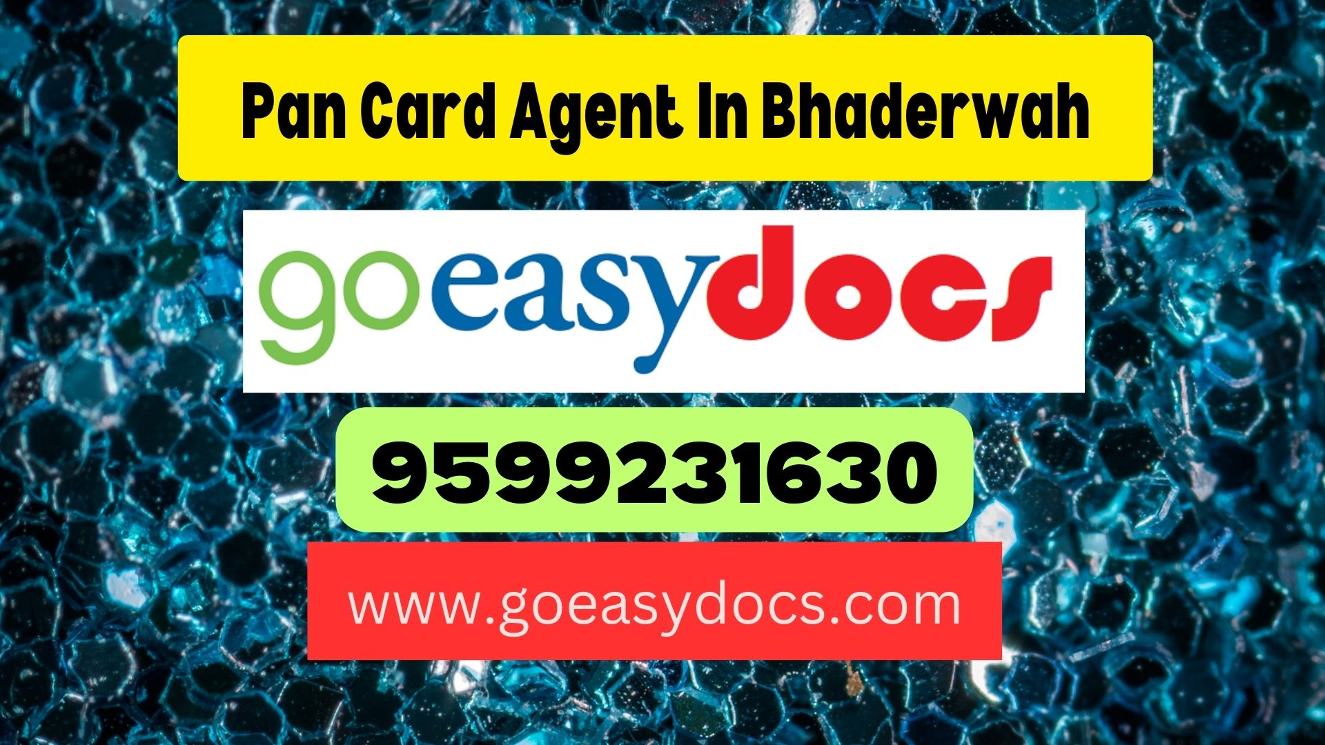 Pan Card Agent Consultant in Bhaderwah 8851415812