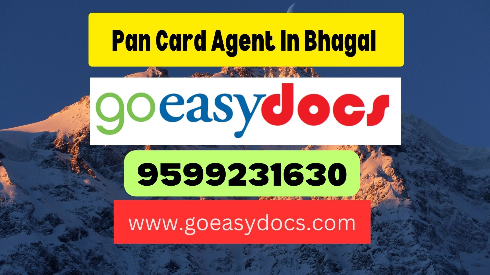 Pan Card Agent Consultant in Bhagal 8851415812