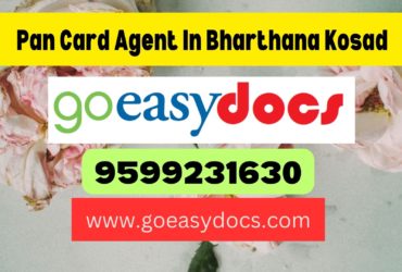 h1>Pan Card Agent Consultant in Bharthana Kosad 8851415812