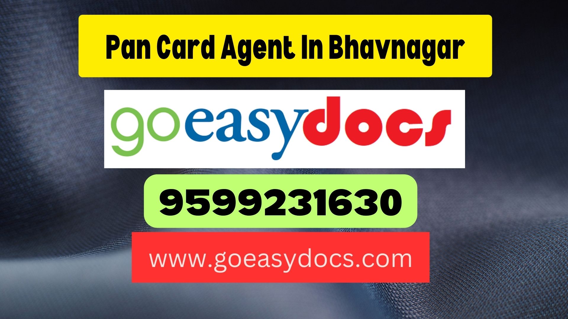 Pan Card Agent Consultant in Bhavnagar 8851415812