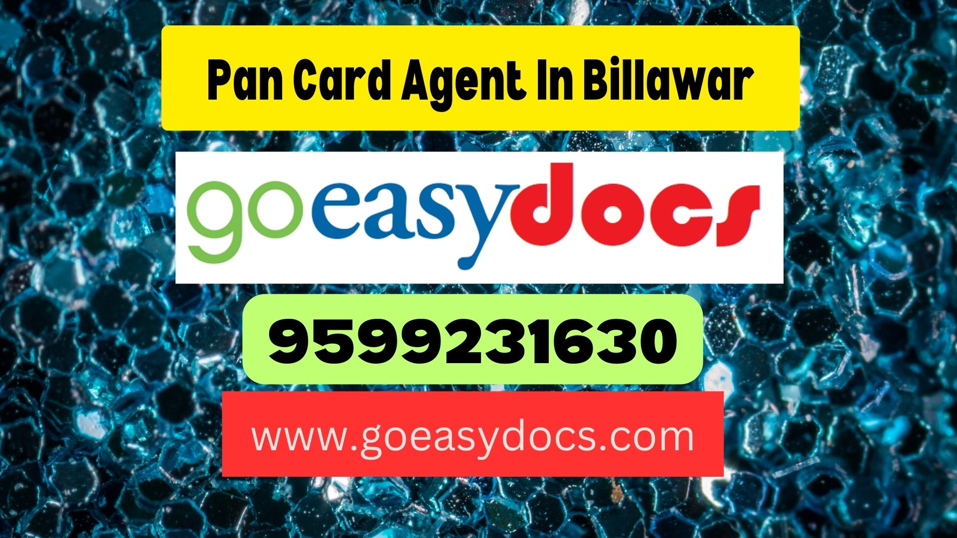 Pan Card Agent Consultant in Billawar 8851415812