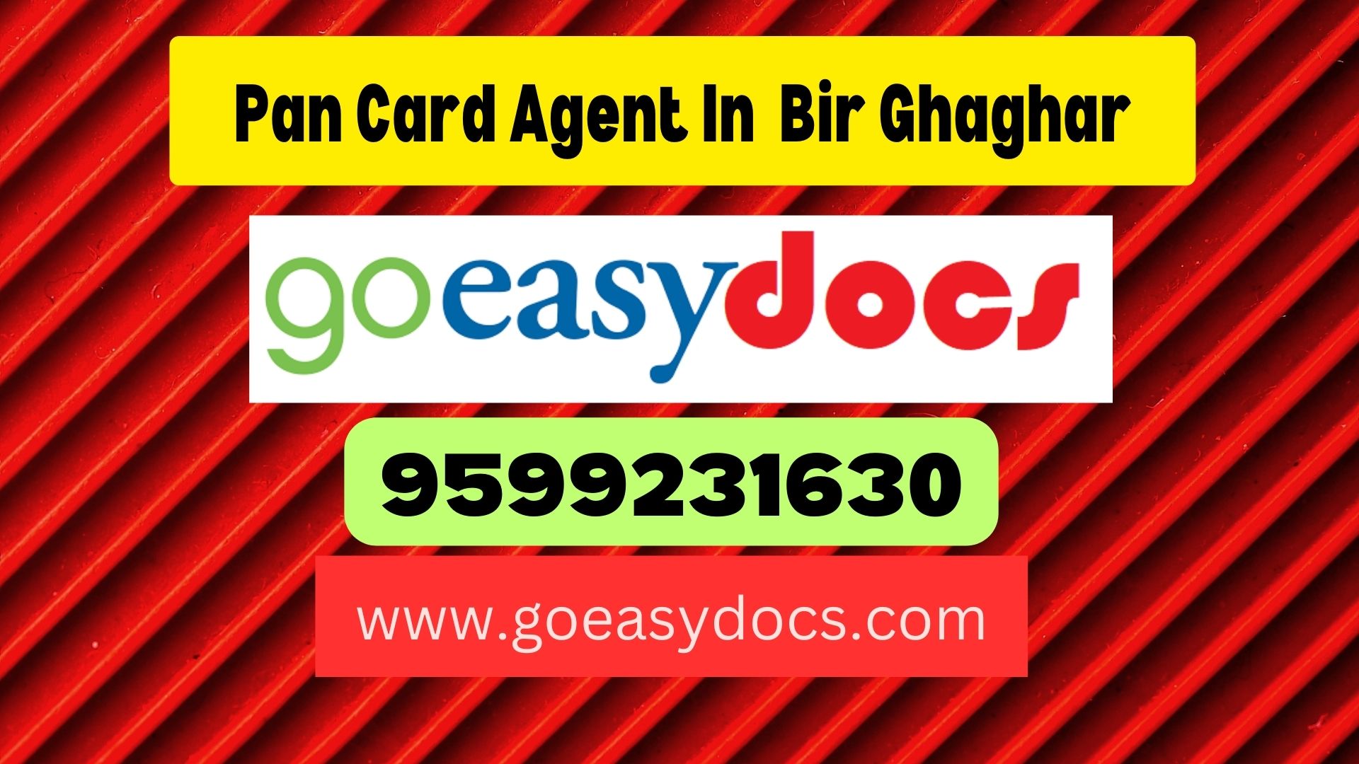 Pan Card Agent Consultant in Bir Ghaghar 8851415812