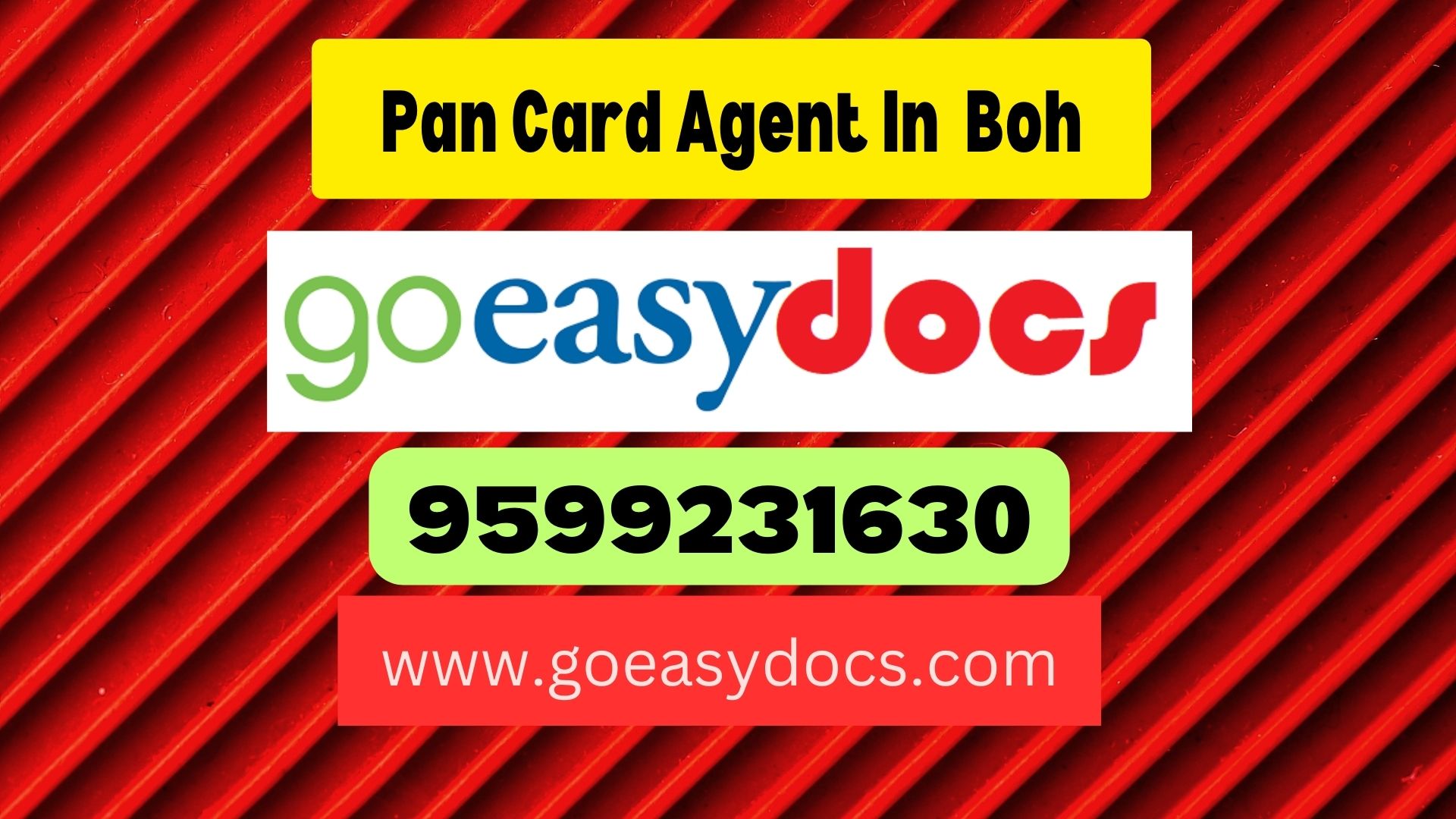 Pan Card Agent Consultant in Boh 8851415812