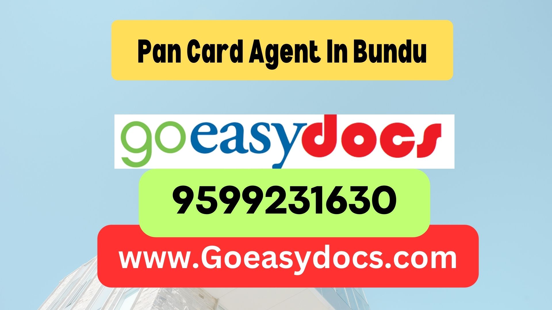 Pan Card Agent Consultant in Bundu 8851415812