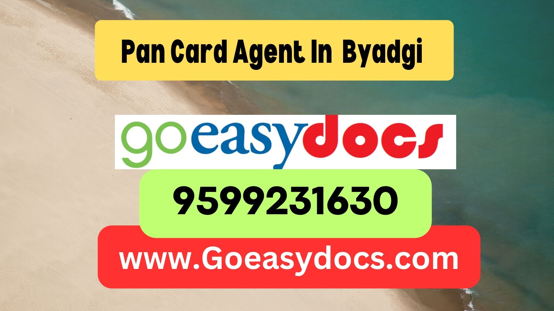 Pan Card Agent Consultant in Byadgi  8851415812