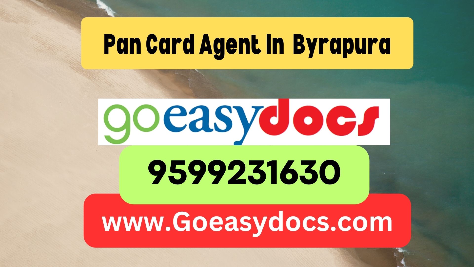 Pan Card Agent Consultant in Byrapura 8851415812