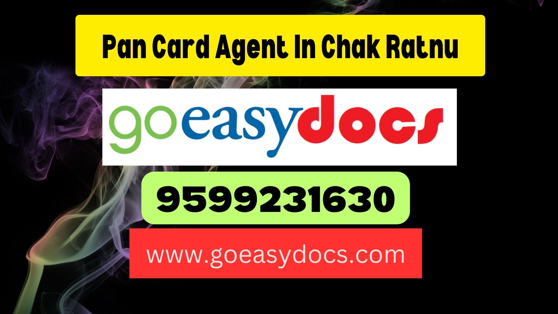 Pan Card Agent Consultant in Chak Ratnu 8851415812
