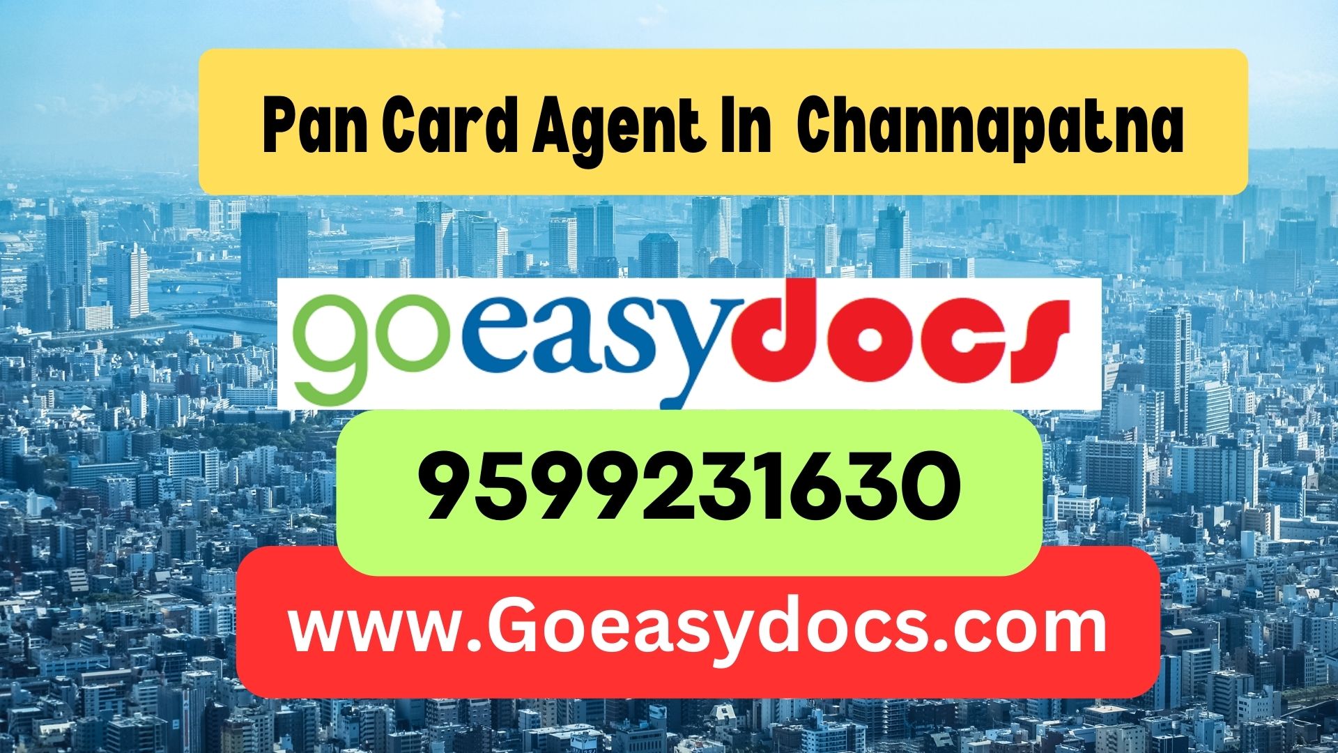 Pan Card Agent Consultant in Channapatna 8851415812