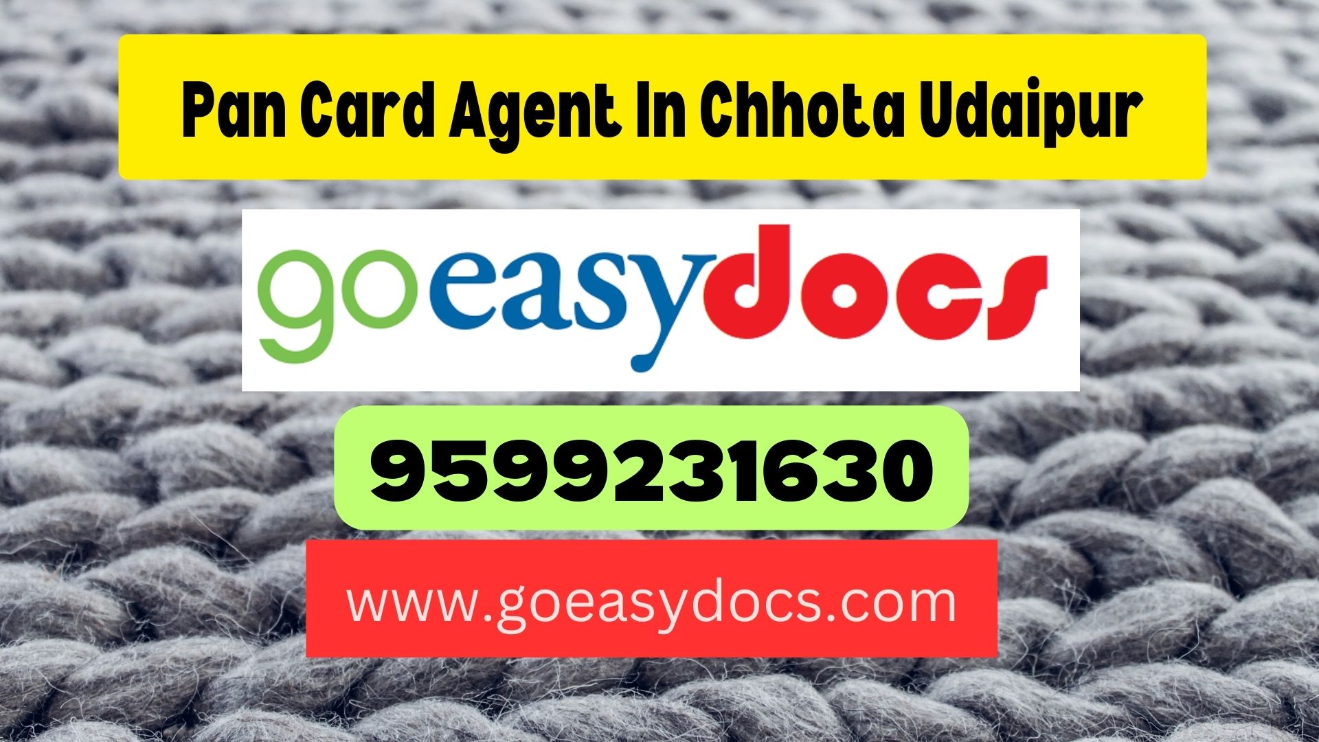 Pan Card Agent Consultant in Chhota Udaipur 8851415812