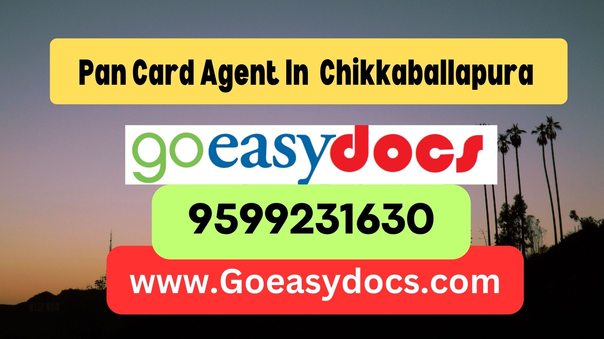 Pan Card Agent Consultant in Chikkaballapura 8851415812