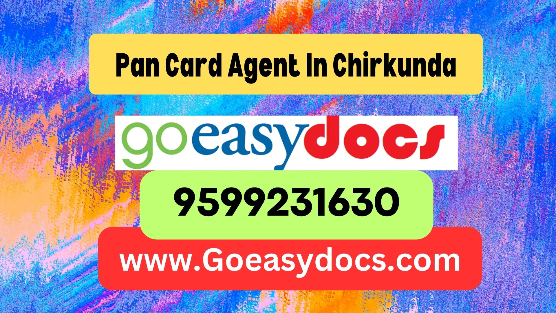 Pan Card Agent Consultant in Chirkunda 8851415812