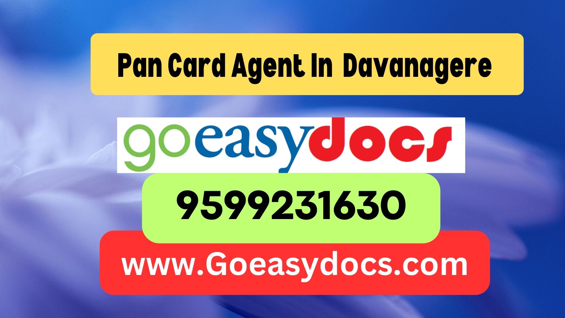 Pan Card Agent Consultant in Davanagere 8851415812