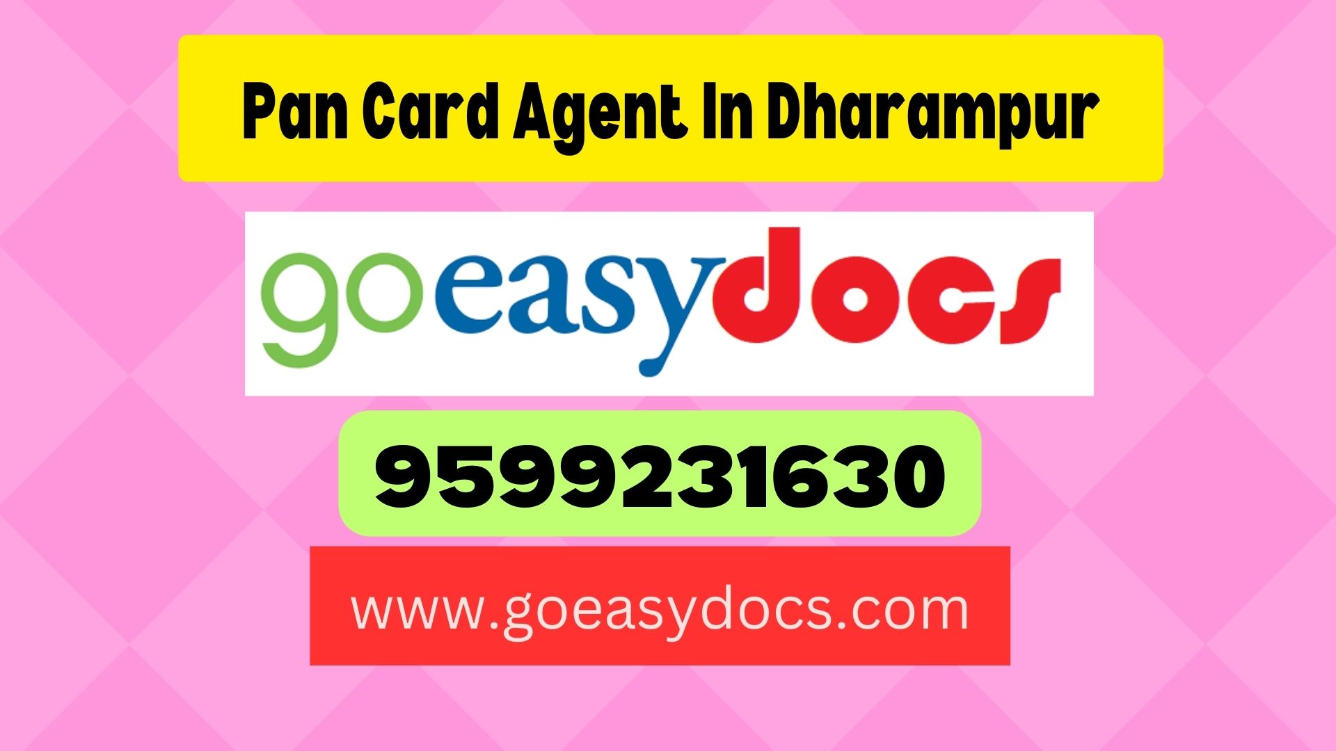 Pan Card Agent Consultant in Dharampur 8851415812