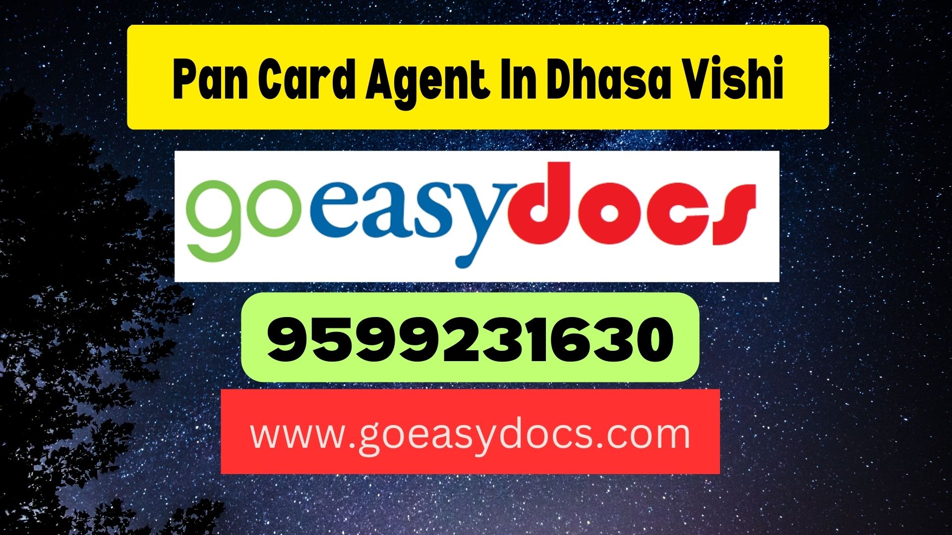 Pan Card Agent Consultant in Dhasa Vishi 8851415812