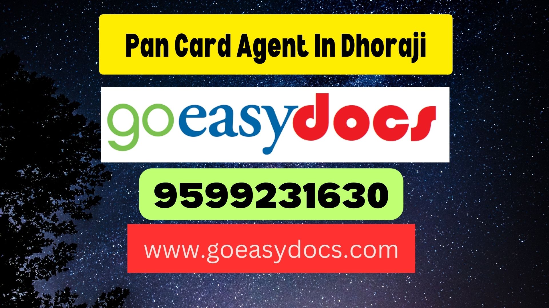 Pan Card Agent Consultant in Dhoraji 8851415812