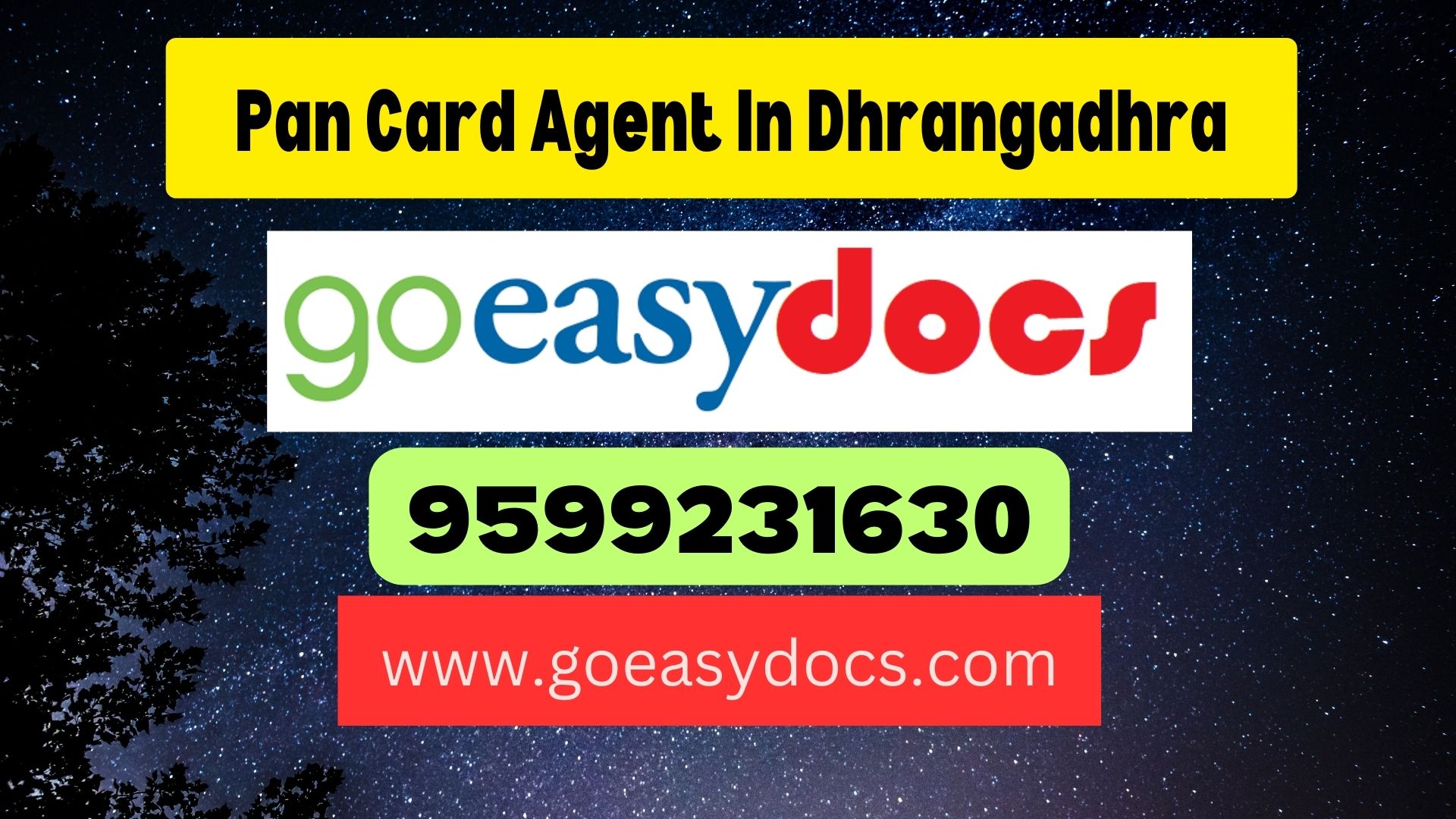 Pan Card Agent Consultant in Dhrangadhra 8851415812