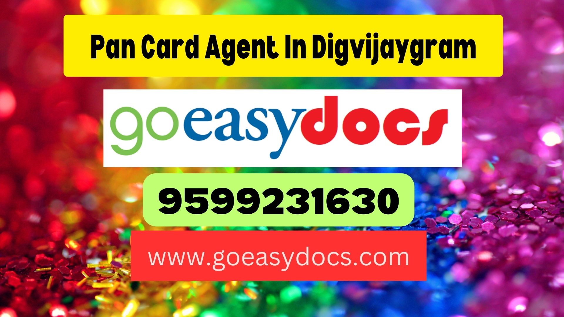 Pan Card Agent Consultant in Digvijaygram 8851415812