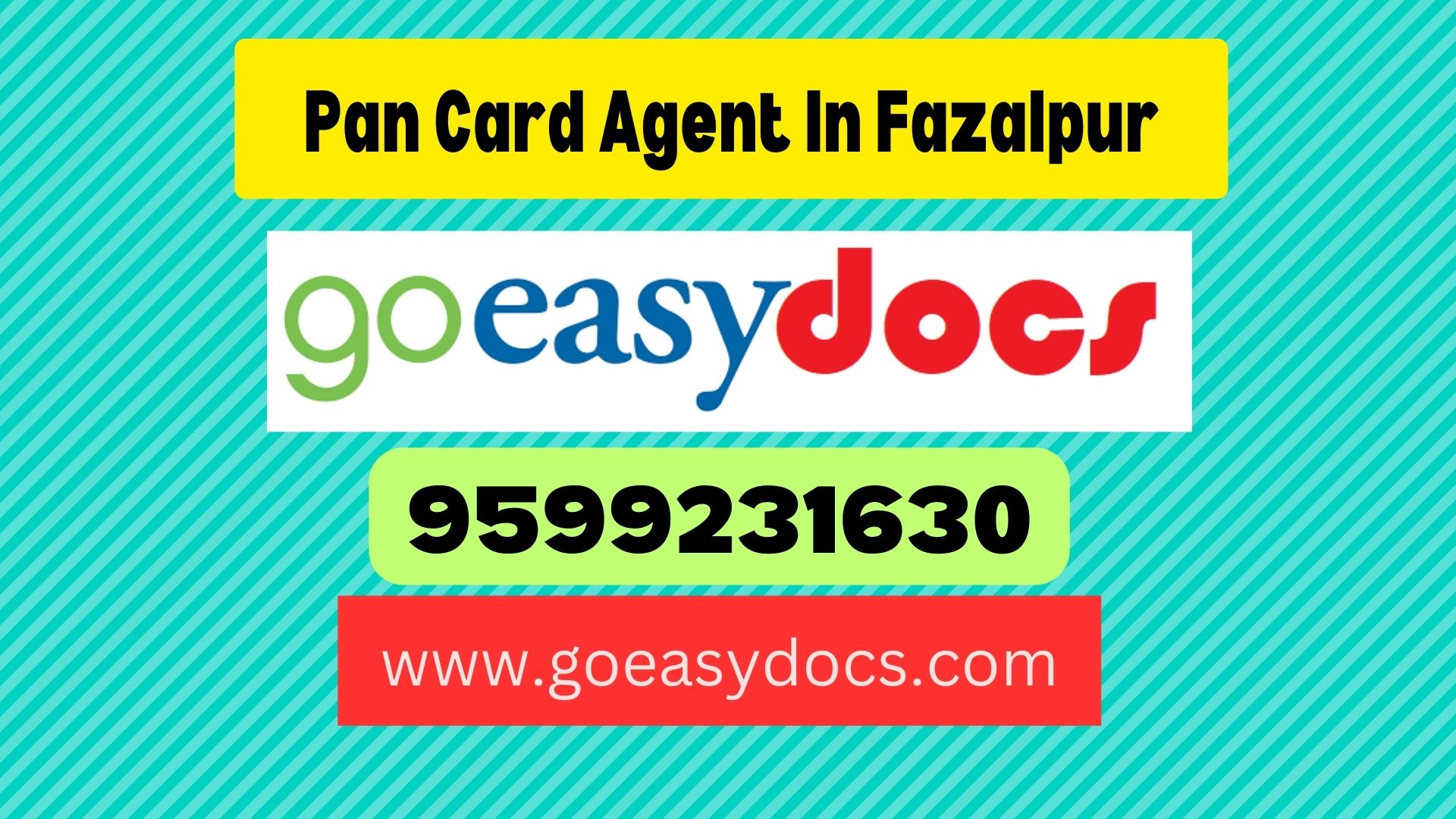 Pan Card Agent Consultant in Fazalpur 8851415812