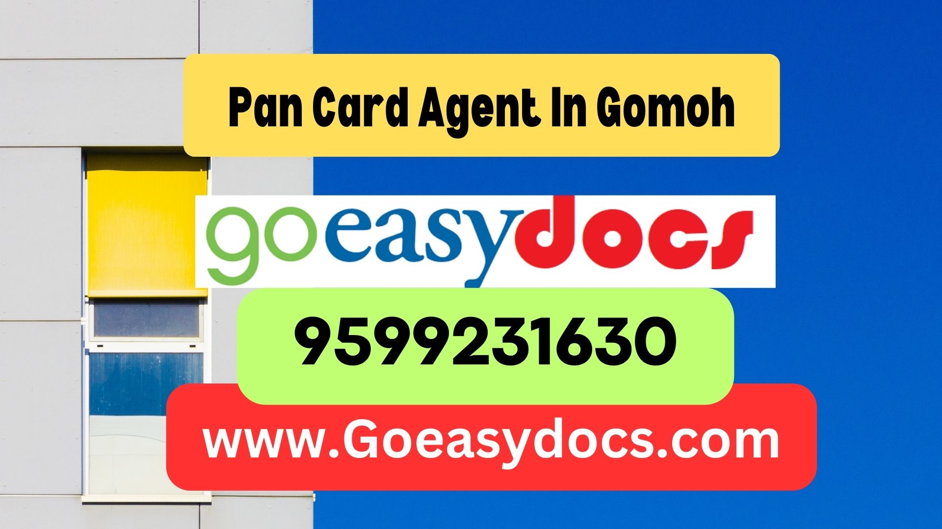 Pan Card Agent Consultant in Gomoh 8851415812