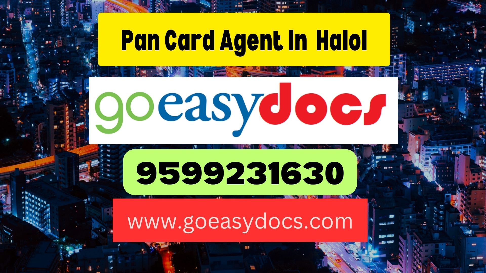 Pan Card Agent Consultant in Halol 8851415812